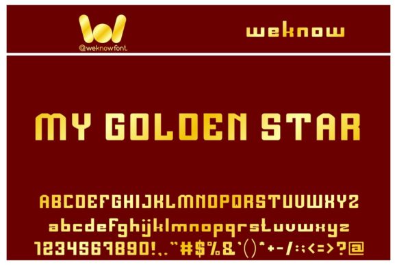 A Designer’s Hands-On Review of the My Golden Star Font