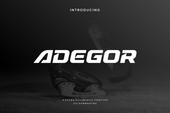 Adegor Font: A Modern Dynamo for Handmade Products and Printables