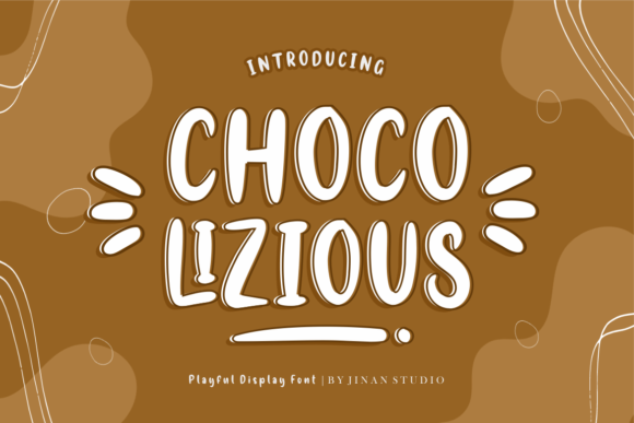 Chocolizious: A Delicate Display Font for Branding Projects