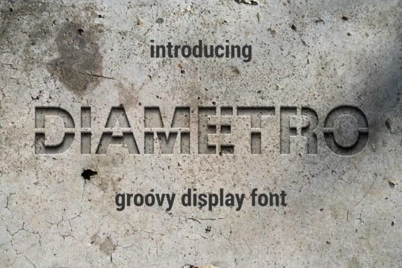 Diametro: The Distinctive Display Font for Your Crafted Products