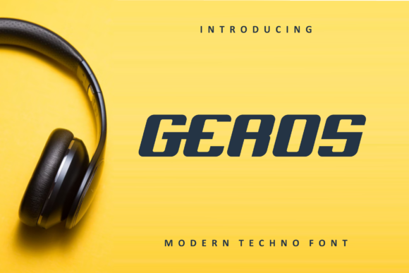 Geros: A Friendly Display Font for Editorial Personality