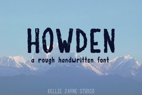 Howden: The Display Font for Crafters with Character