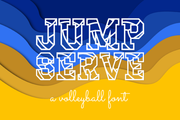 Jump Serve: A Modern Font for a Clear Business Identity