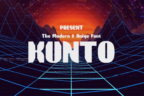 Kunto: A Display Typeface for Editorial Character