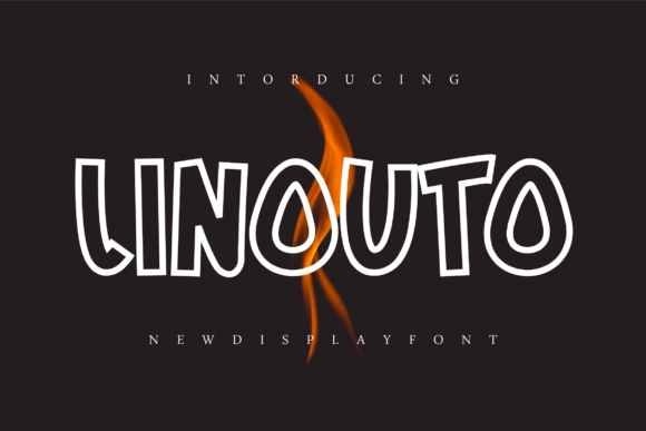 Linouto: A Quirky Display Font for Distinctive Digital Design