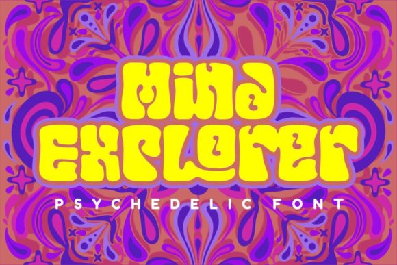 Mind Explorer: A Psychedelic Font for Digital Creativity