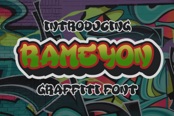 Rameyon: The Bold, Playful Display Font for Creative Projects
