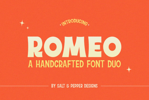 Romeo Duo: A Font That Makes Your Campaign Message Stand Out