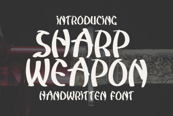 Sharp Weapon: A Display Font for Editorial Impact
