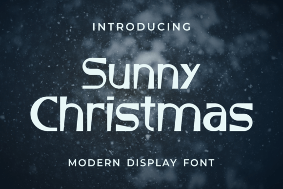 Sunny Christmas: A Digital Design Typeface for Welcoming Web Experiences