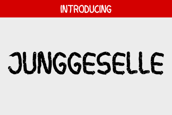 Using Junggeselle: A Bold Font for Building a Strong Brand