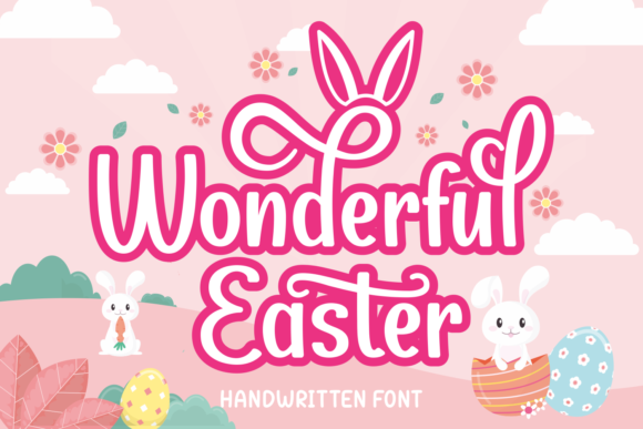 Wonderful Easter: A Chic, Playful Font for Branding Projects